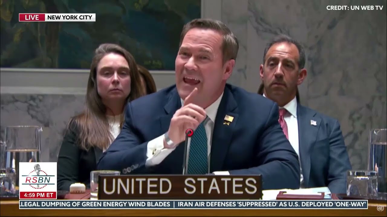 WATCH: The United States U.N. Representative Delivers Triumphant Remarks on the Operation - 02/28/26