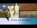 Texelse kunstenares Ericka Voortman verbeeldt haar eigen sprookjes in schapenboet