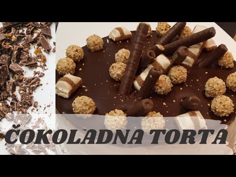 Čokoladna torta sa piškotama plus brza dekoracija | ekuhinjica
