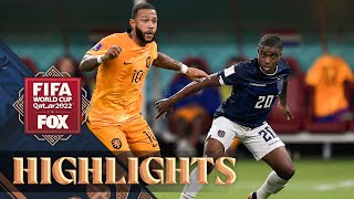 Netherlands vs. Ecuador Highlights | 2022 FIFA World Cup