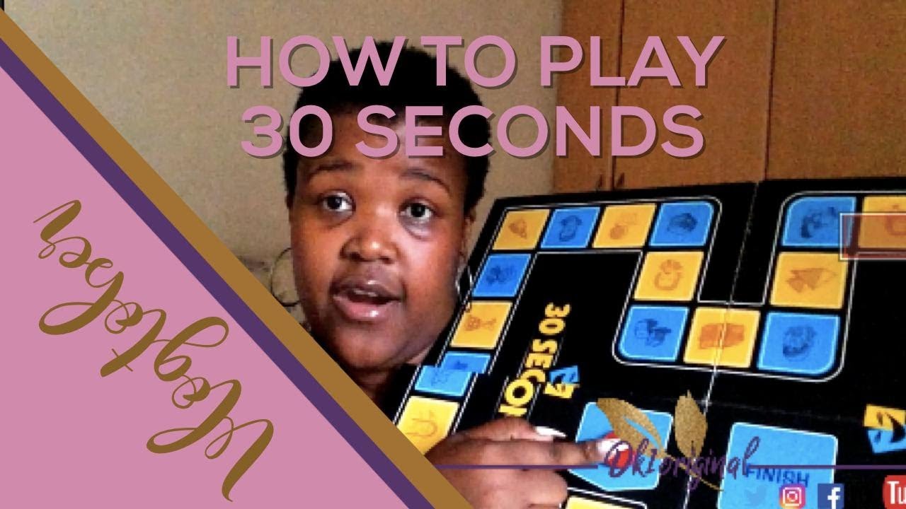 How to Play 30 Seconds | VLOGTOBER | Dk1original | South African youtuber