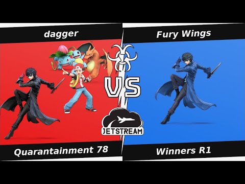 Quarantainment 78 Winners R1 - dagger (Joker, PKM Trainer) Vs Fury Wings (Joker) - SSBU