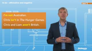 Gateway A1+ UNIT 1 Flipped classroom video 'to be'