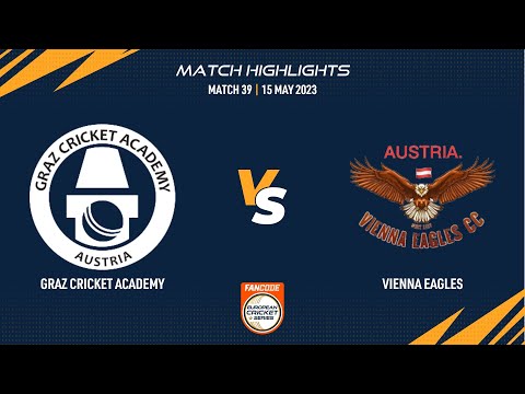 Match 39 - GCA vs VEA | Highlights | FanCode ECS Austria | 15 May 2023 | ECS23.335