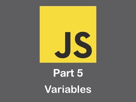 JavaScript Introduction to Variables in Javascript Lesson 5