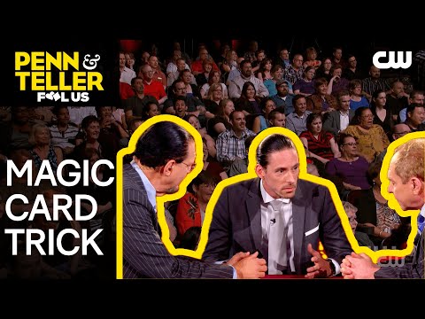 Magician Fools Penn & Teller with ID Card Magic Trick | Penn & Teller: Fool Us | The CW