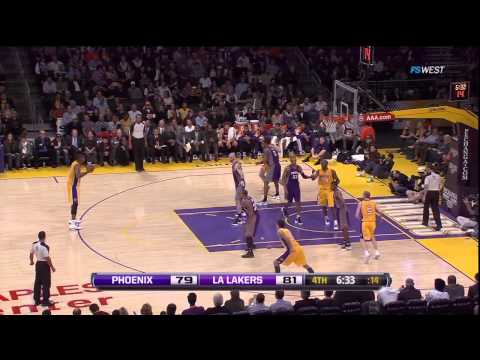 01 10 2012   Suns vs  Lakers   Team Highlights