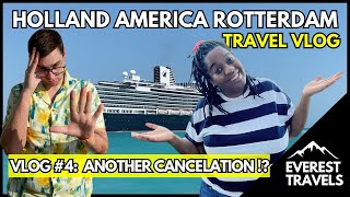Holland America Rotterdam Vlog #4 - What Happens when it’s TOO DANGEROUS for Cruise Ship to Dock?