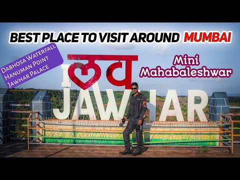 Mini Mahabaleshwar near Mumbai | Jawhar | Dabhosa Waterfall | Hanuman Point | Drone| BMW G310GS BS6