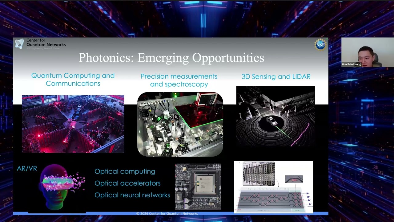 2026 Winter Webinar: Integrated Photonics Platforms for Quantum Networks (Level 3)