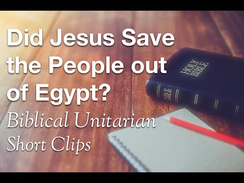 Did Jesus Save the People out of Egypt? (Jude 5)