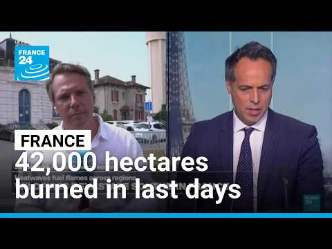 France: Major wildfire contained but uncontrolled