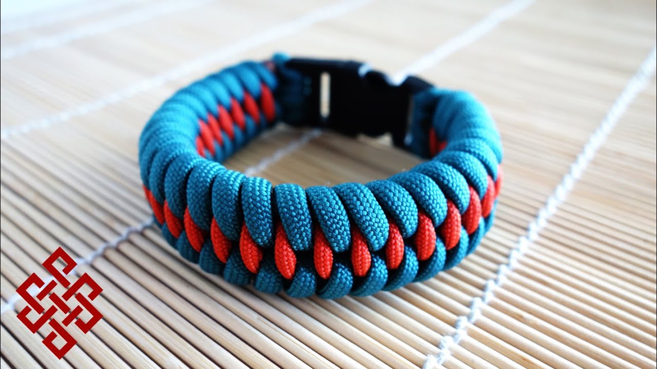 How to Make the Dragon's Teeth Paracord Bracelet Tutorial