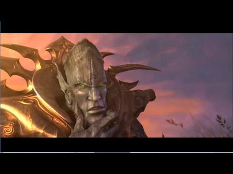 Warcraft 3: Under the Burning Sky + Undead ending cinematic (Undead Campaign 8)