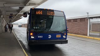 SI Mall-Yukon Av Bound 2019 Novabus LFS 8583 S44 Local Bus From St George Ferry To SI Mall-Yukon Av