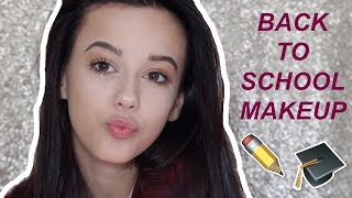 BACK TO HELL (I MEAN SCHOOL) DRUGSTORE MAKEUP TUTORIAL!!
