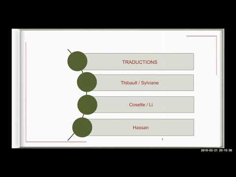 2019 03 21 PM Public Teaching in French - Enseignements publics en français