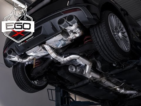 Audi S1 Quattro Exhaust Sound 76mm 3" Klappenauspuff Sportauspuff Bull-X Ego-X Klappenabgasanlage