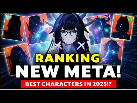 BEST Characters in 2025 META! – Full DPS & Support Tier List | Genshin Impact
