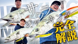  【コレだけ押さえればOK】年中応用が利くサワラ ミノージャーキング完全解説