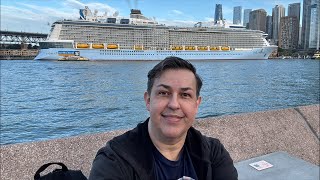 Anthem of the Seas in Sydney -live from circular Quay! Navegando pelo Mundo com Horton Novak