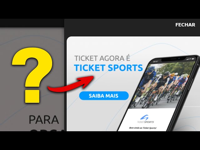 Ticket Agora virou Ticket Sports?