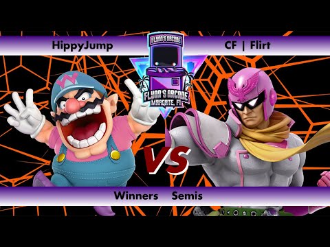 Flynn's Arcade 076 Winners Semis - Hippyjump (Wario) vs CF | Flirt (Captain Falcon) SSBU Tournament