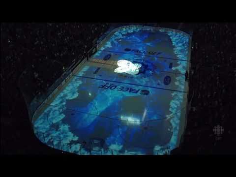 Toronto Maple Leafs Home Opener - Water Intro - Oct 7th 2010 (HD)