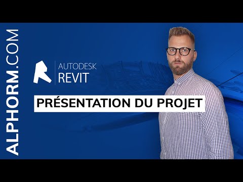 Présentation du projet de la formation Autodesk Revit 2019 Structure