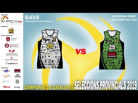 CCSSPP 2019 semifinal 2 CADET femení BCN 1 Ajuntament Gavà - Lleida Securitas