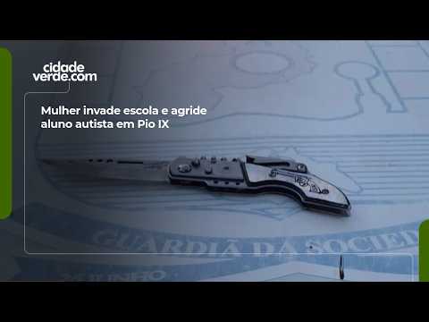 Mulher invade escola e agride aluno autista em Pio IX