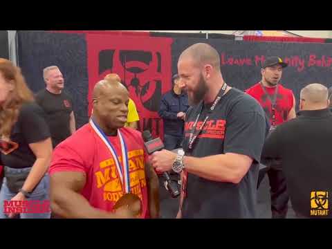 Shaun Clarida Interview After 212 Win At The 2022 Olympia