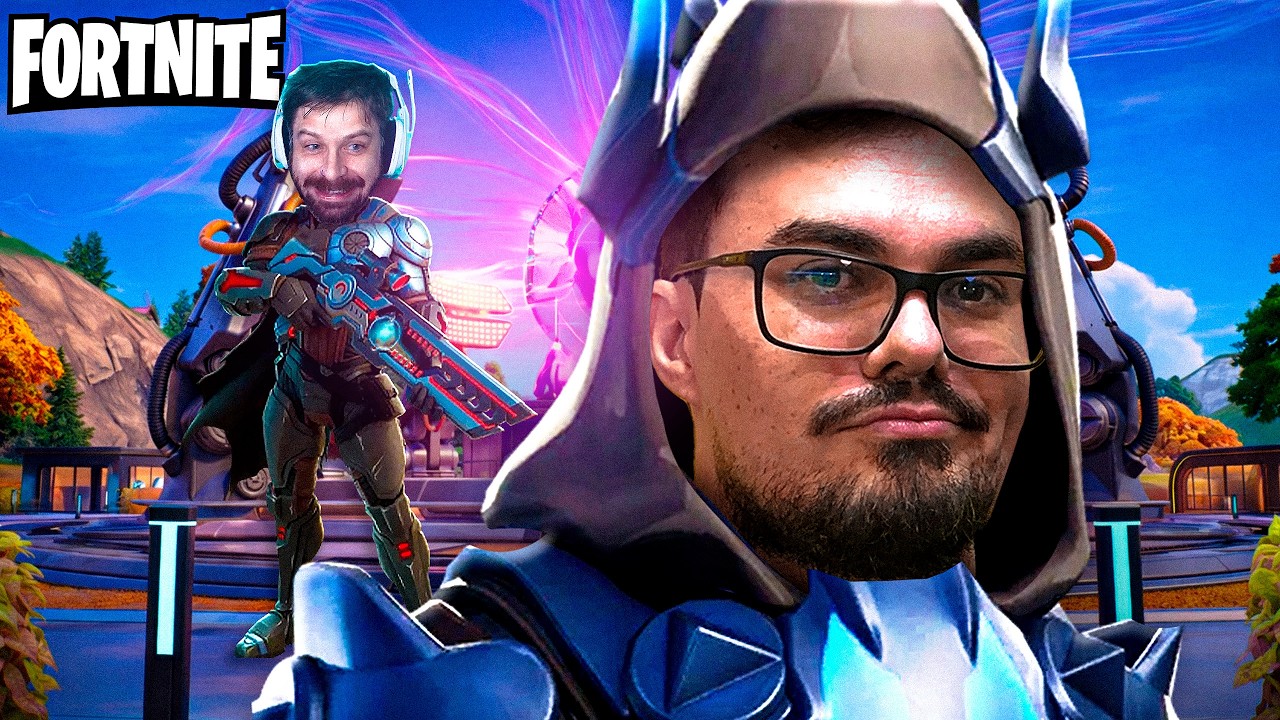 JOGANDO NOVA TEMPORADA DE FORTNITE COM O DINO