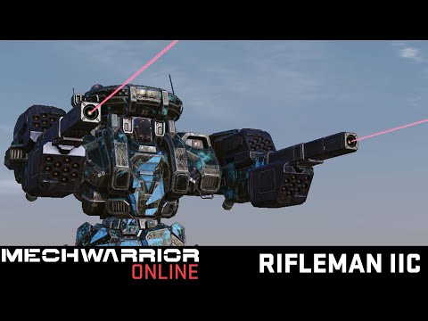 4xATM9 RIFLEMAN IIC - Mechwarrior Online