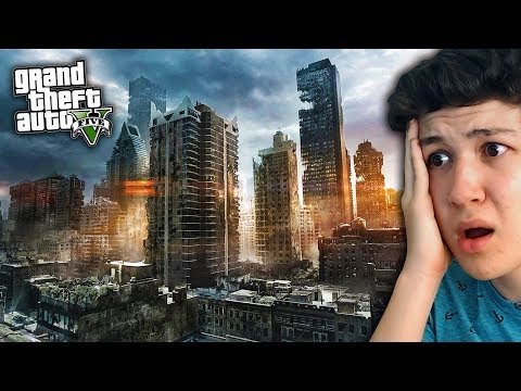 ¿Qué PASA si Hay un TERREMOTO en GTA 5? Grand Theft Auto V - GTA V Mods