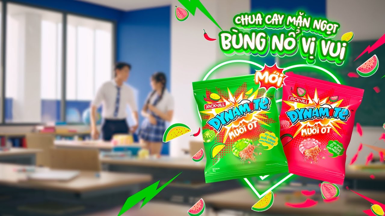 DYNAMITE MUỐI ỚT MỚI - CHUA CAY MẶN NGỌT, BÙNG NỔ VỊ VUI