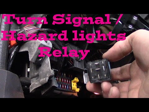 1999-2004 Jeep Grand Cherokee Turn Signal / Hazard light Relay replacement.