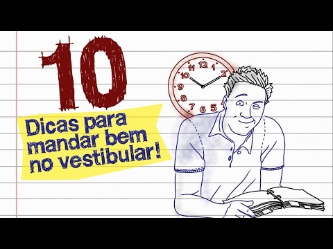 10 dicas para mandar bem no vestibular