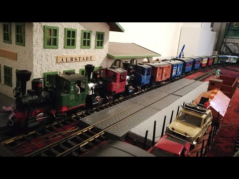 LGB Stainz in Dreifach-Traktion