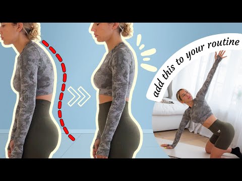 FIX YOUR POSTURE | Back Exercises & Stretches for Better Posture