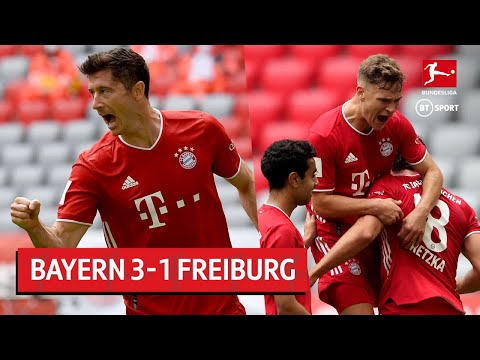 Bayern Munich vs Freiburg (3-1) | Bundesliga Highlights