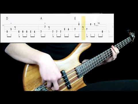 Charly García - Nos Siguen Pegando Abajo (Bass Cover) (Play Along Tabs In Video)