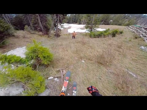 SKI to BIKE in one run - Andri Ragettli