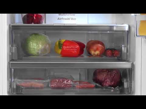 Bosch Freestanding American Style Refrigeration KFF96PIEP - Stainless Steel Video 3