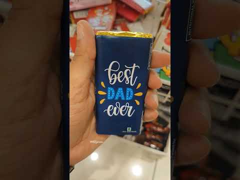 Best Dad ❤️ Chocolate 🍫 Price Rs 60