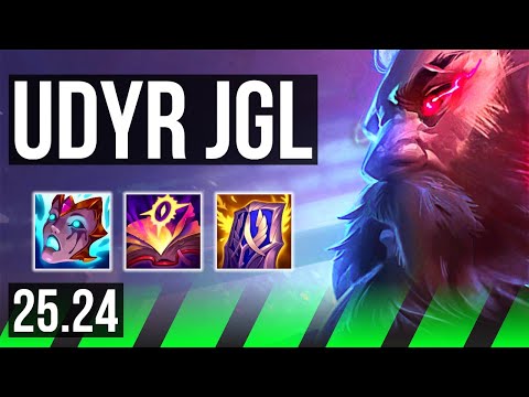 UDYR vs DR. MUNDO (JGL) | Good KDA: 13/1/17, 40K damage | EUW Diamond | 25.24