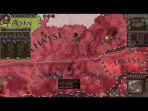 Let's play CK2 Jade Dragon with CK2+ mod / Lhaze (Tibet) - part 85