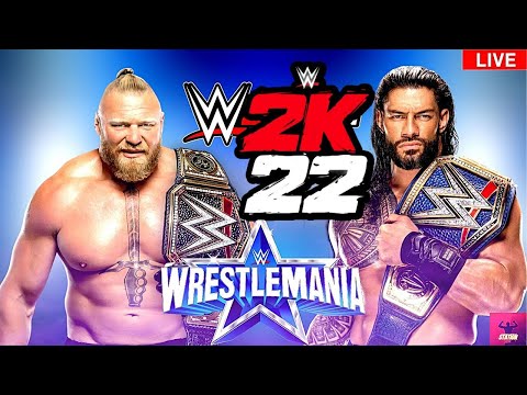 WWE 2K22 My First Ever Gameplay - WWE 2K22 Live