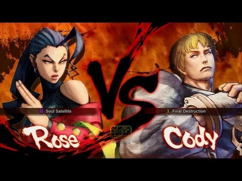 SSF4AE 2013 - Rose (KiteD19) Vs Cody (Jamnetic)