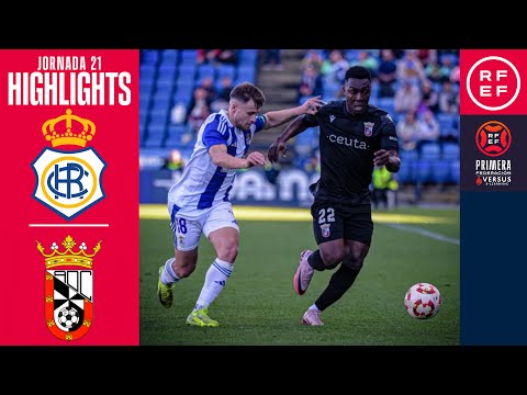 Resumen #PrimeraFederación | Recreativo de Huelva 1-1 AD Ceuta FC | Jornada 21 | Temporada 2024/25